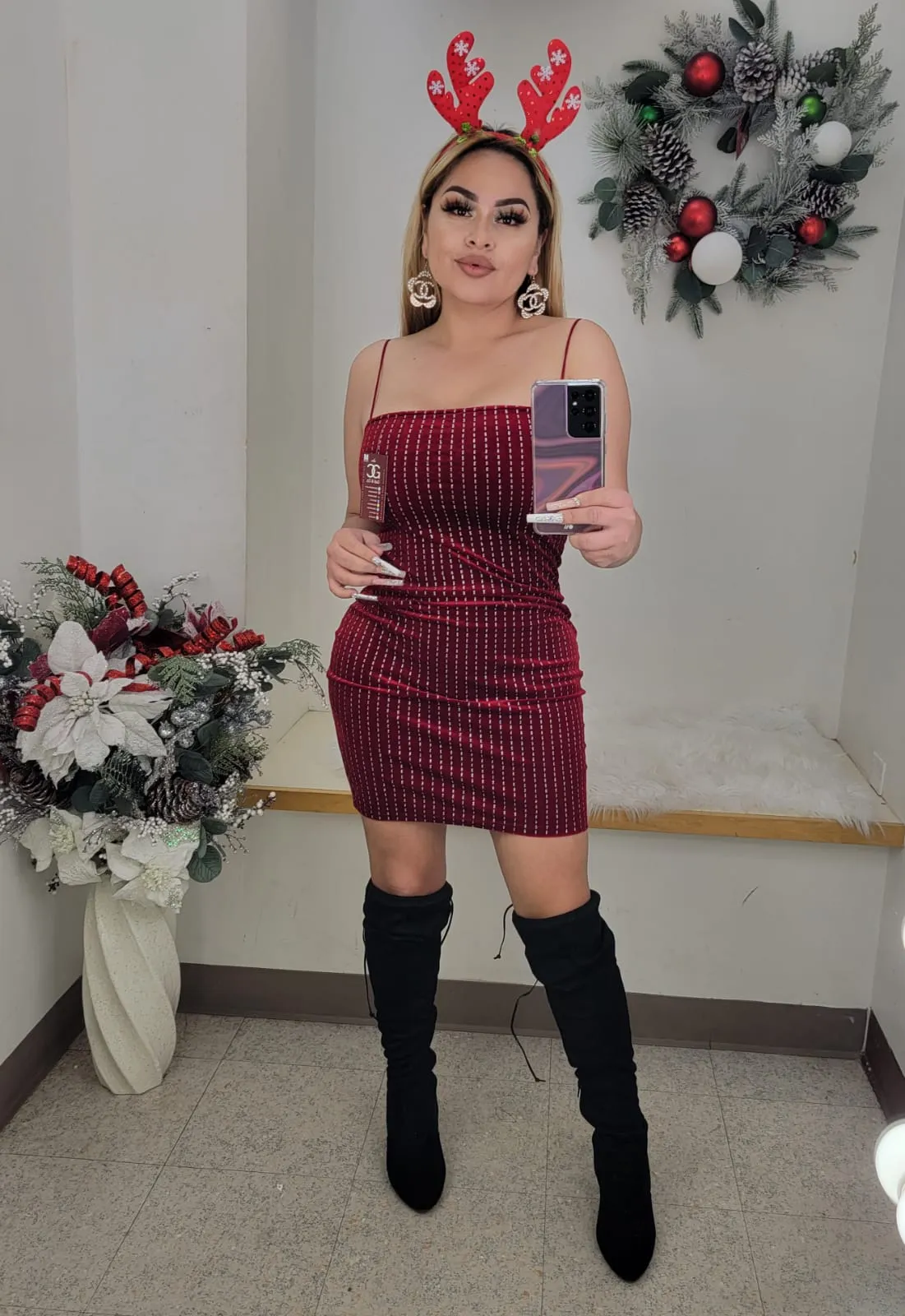 Star DRESS RED
