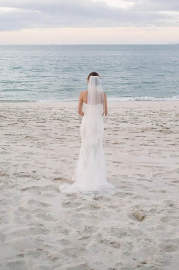 Sweetheart Off Shoulder Strapless Lace Mermaid Beach Wedding Dress, SW125