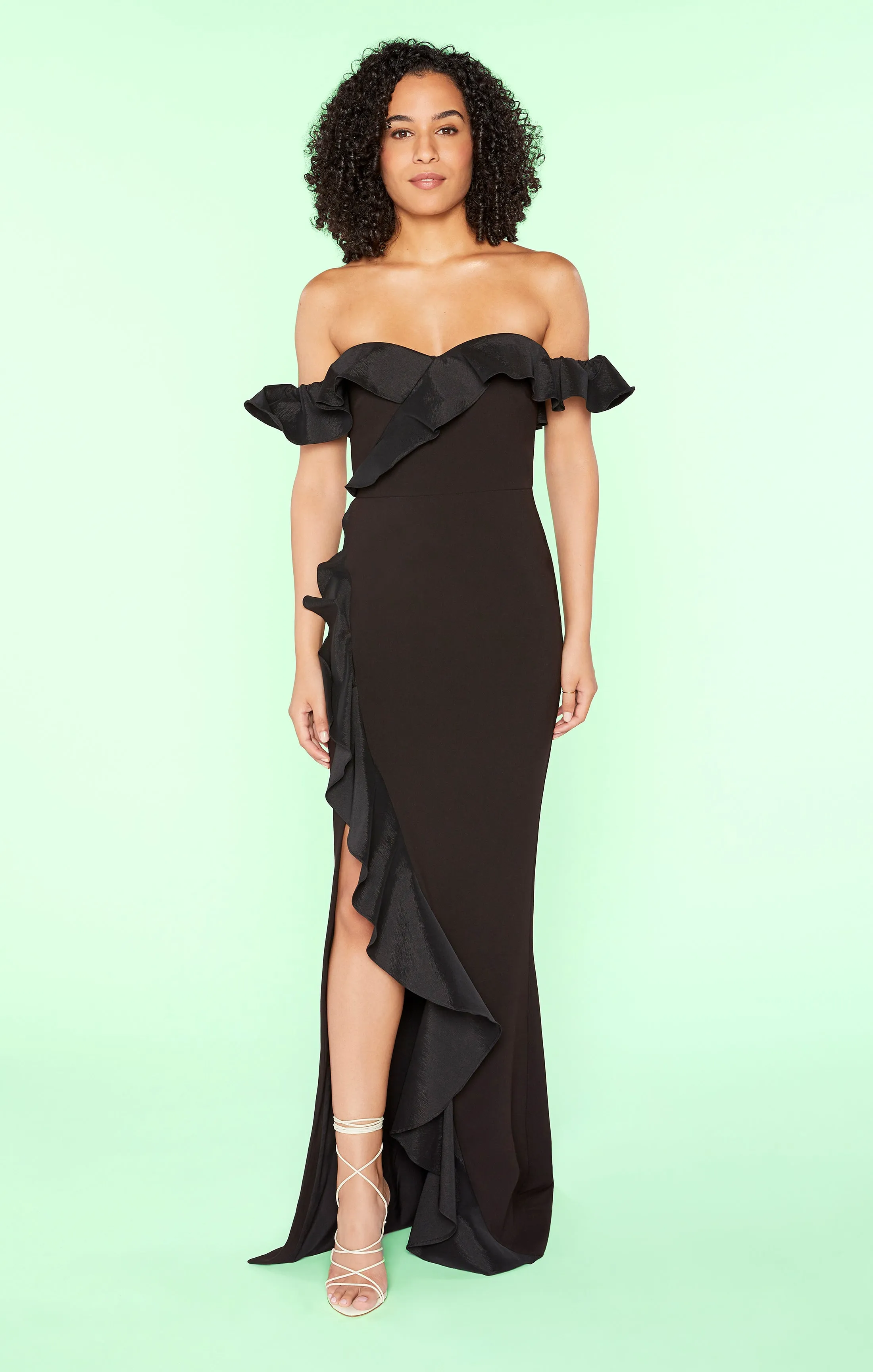 Taffeta Miller Gown