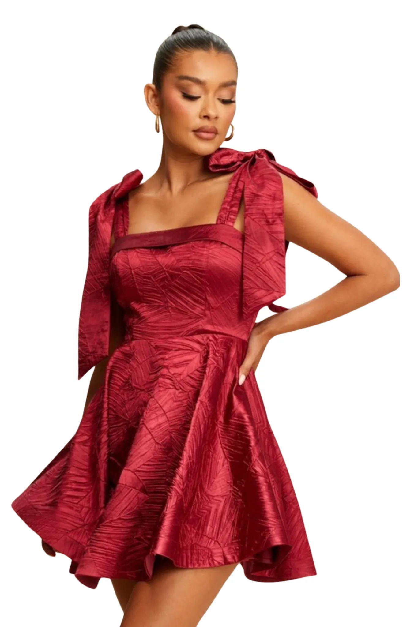 Tammy Texture Satin Dress