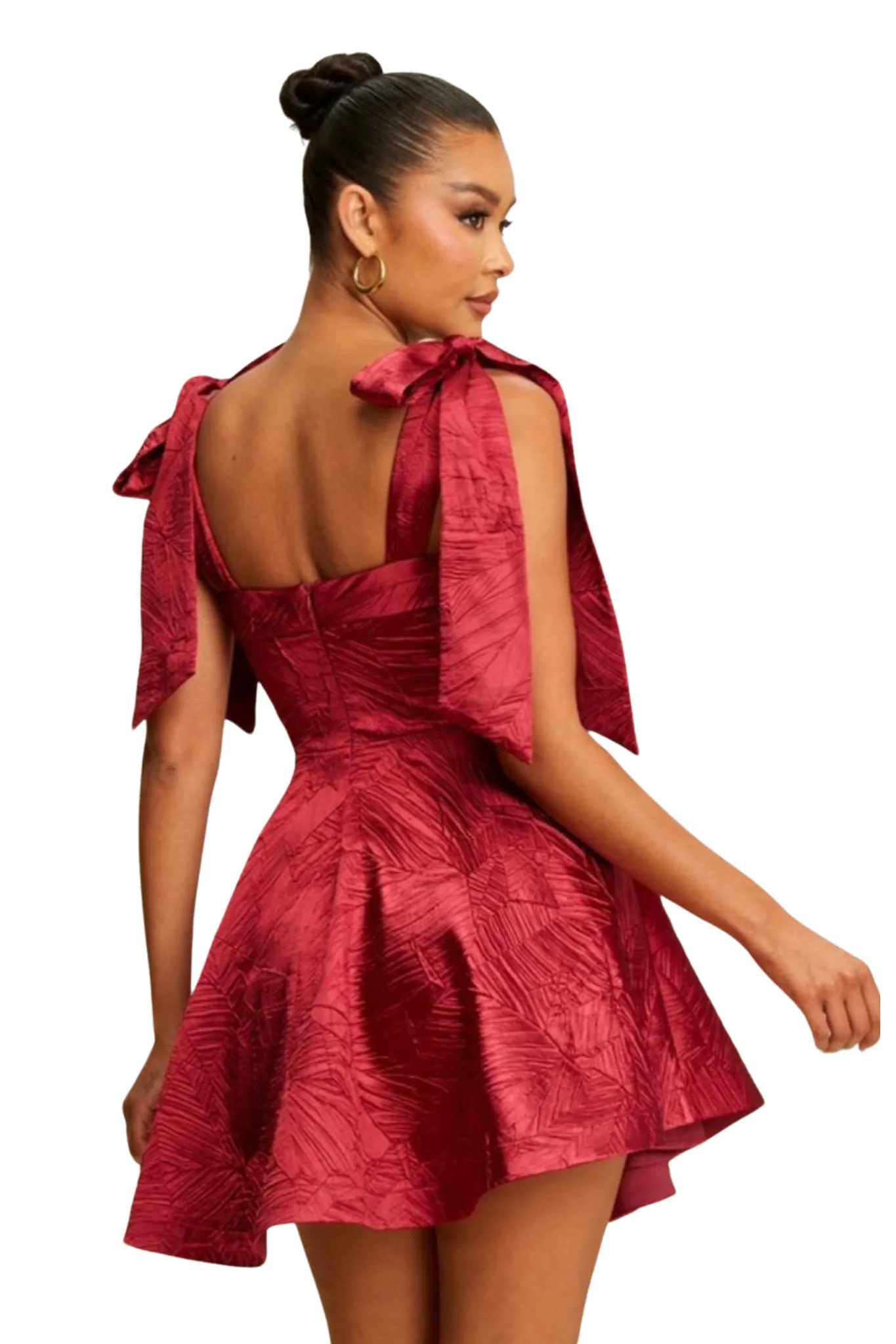Tammy Texture Satin Dress