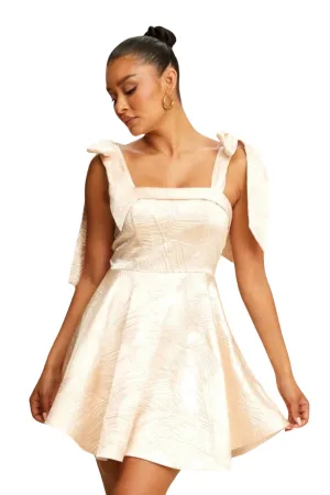Tammy Texture Satin Dress