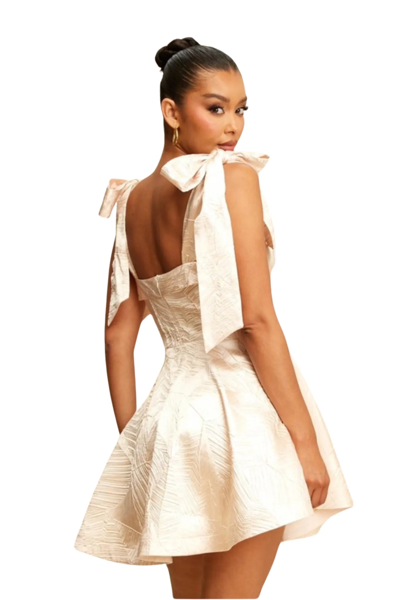 Tammy Texture Satin Dress
