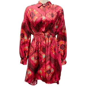 Ulla Johnson Jude Wild Rose Silk Dress