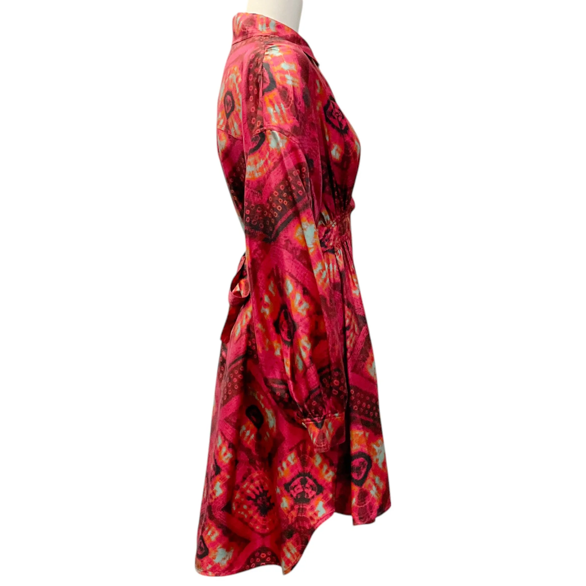 Ulla Johnson Jude Wild Rose Silk Dress