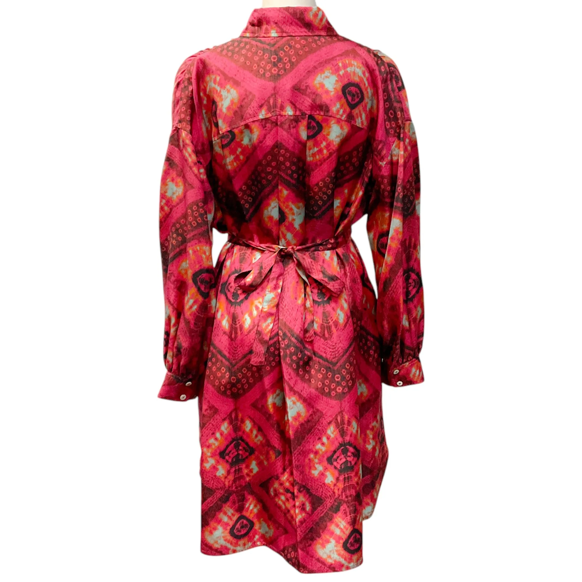 Ulla Johnson Jude Wild Rose Silk Dress