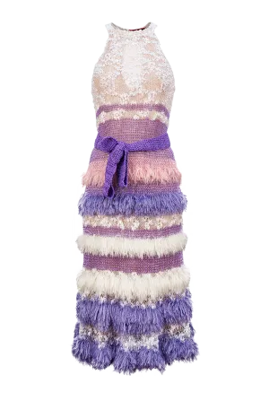 Violet Multicolor Knit Dress