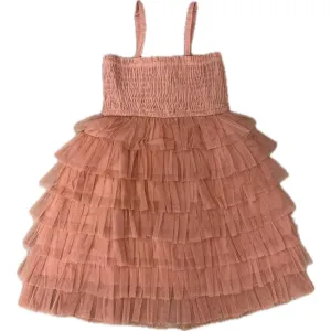 Yo Baby Peach Lace Dress