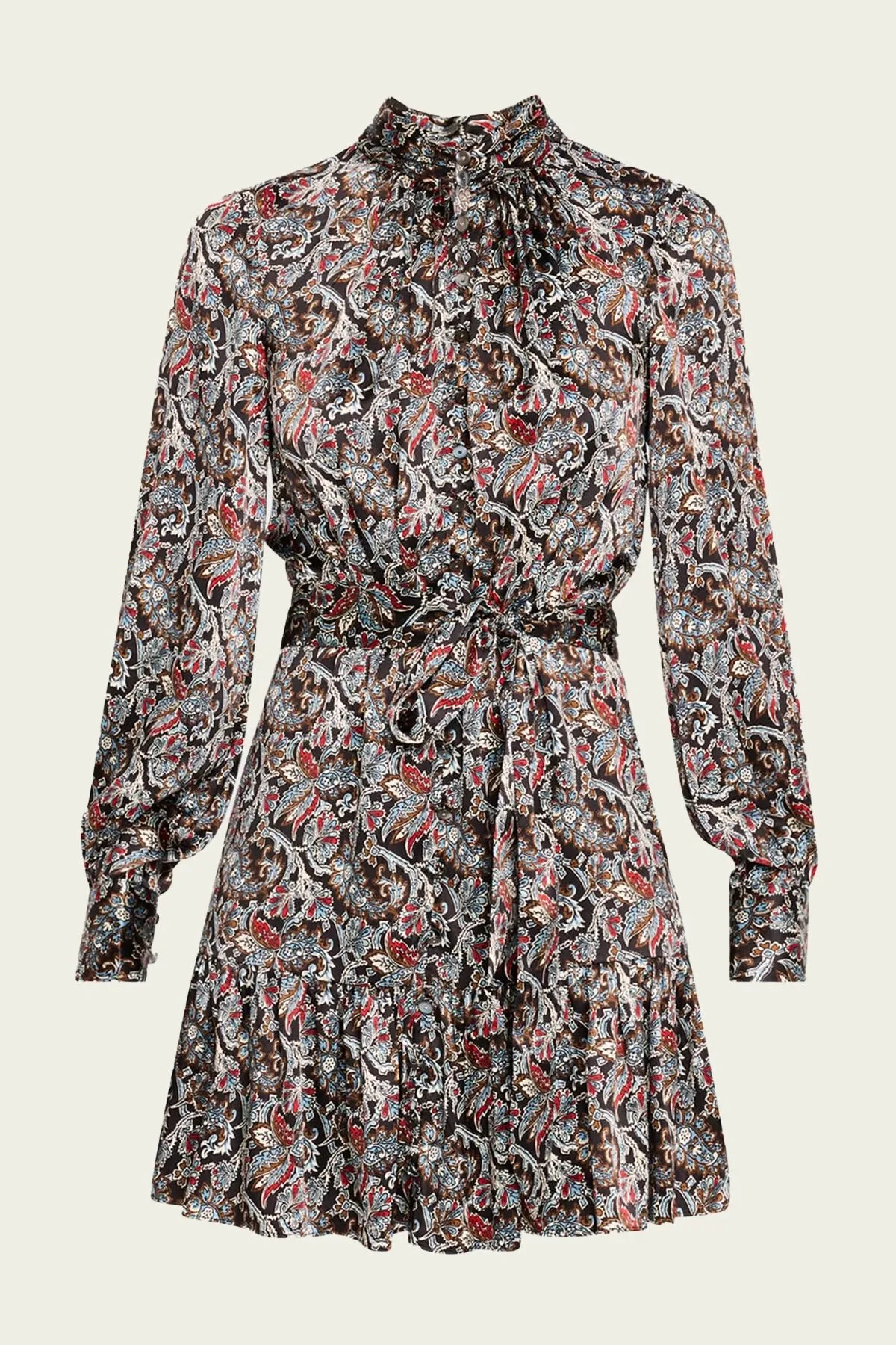 Zoella Dress in Black Multi
